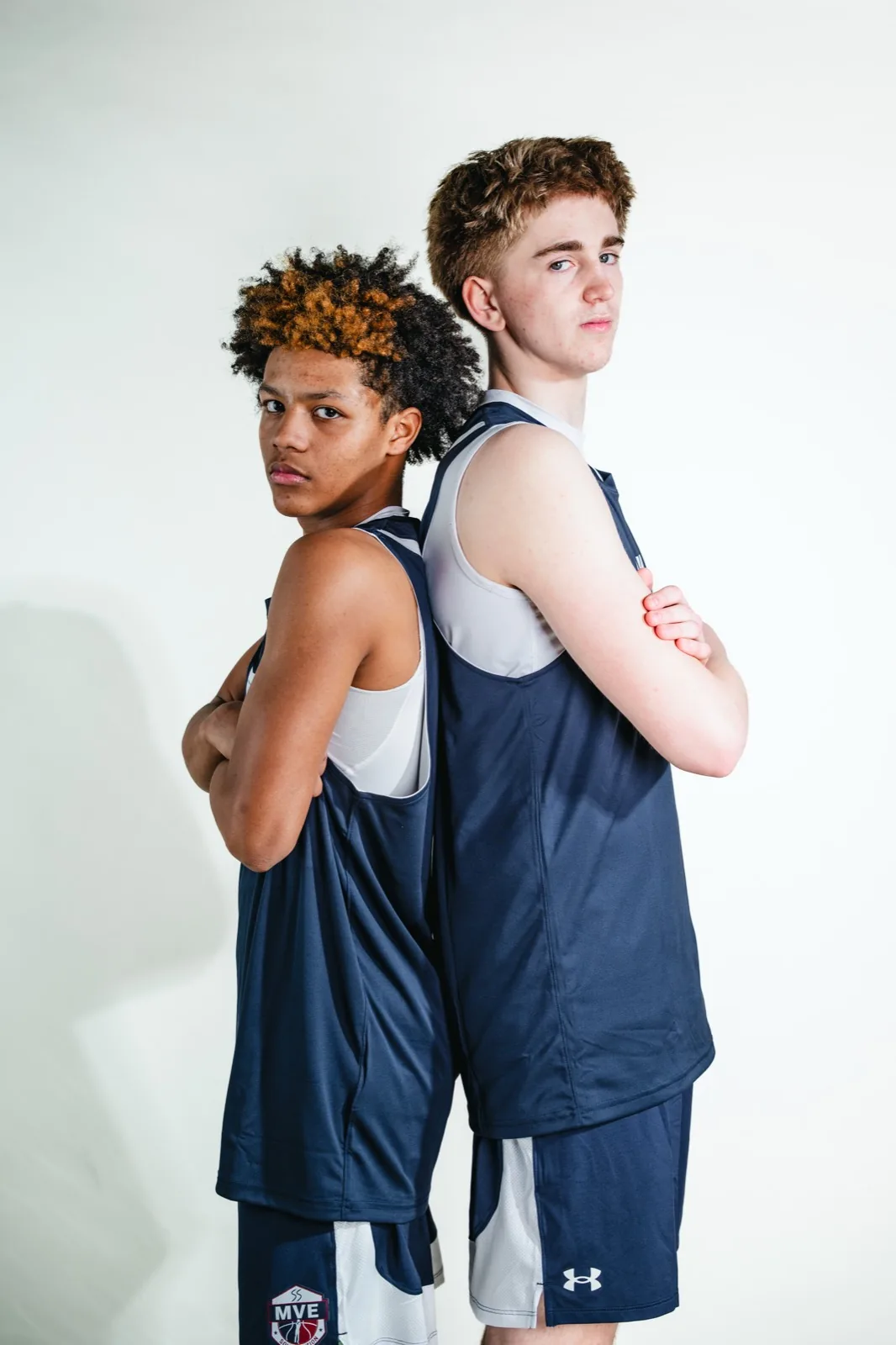 Two MVE players back to back at media day